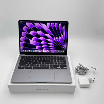Apple MacBook Air 13,6 Zoll | M2 CPU | 2022 | 256 GB SSD | 8 GB RAM | Space Grau D&S Resell GbR