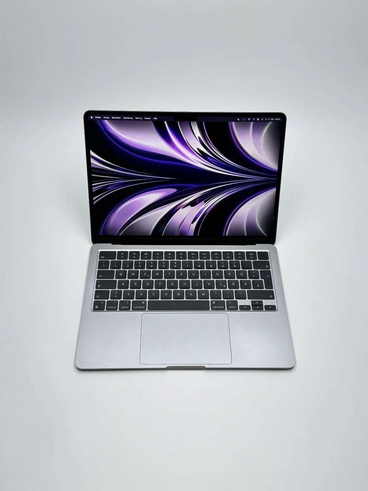 Apple MacBook Air 13,6 Zoll | M2 CPU | 2022 | 256 GB SSD | 8 GB RAM | Space Grau D&S Resell GbR