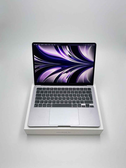 Apple MacBook Air 13,6 Zoll | M2 CPU | 2022 | 256 GB SSD | 8 GB RAM | Space Grau D&S Resell GbR