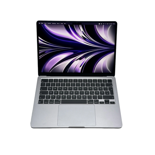 Apple MacBook Air 13,6 Zoll | M2 CPU | 2022 | 256 GB SSD | 8 GB RAM | Space Grau