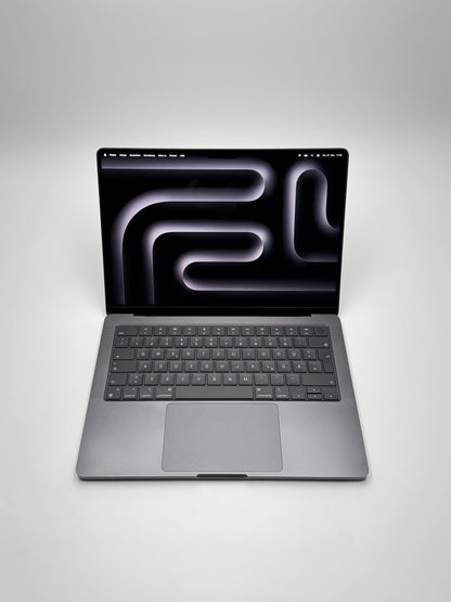 Apple MacBook Pro 14 Zoll | M3 Pro | 2023 | 512 GB SSD | 18 GB RAM | Space Schwarz D&S Resell GbR