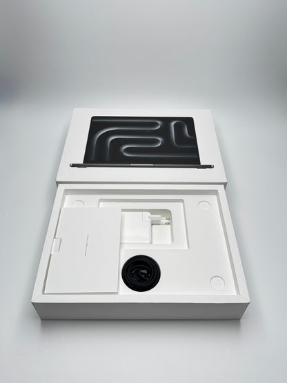 Apple MacBook Pro 14 Zoll | M3 Pro | 2023 | 1 TB SSD | 18 GB RAM | Space Schwarz