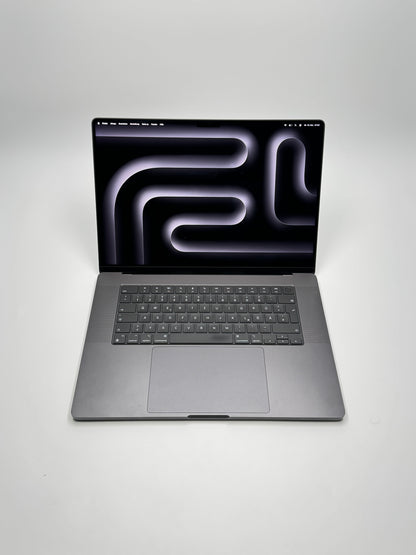 Apple MacBook Pro 16 Zoll | M3 Pro | 2023 | 1 TB SSD | 18 GB RAM | Space Schwarz