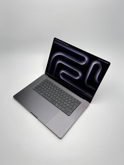 Apple MacBook Pro 16 Zoll | M3 Pro | 2023 | 1 TB SSD | 18 GB RAM | Space Schwarz
