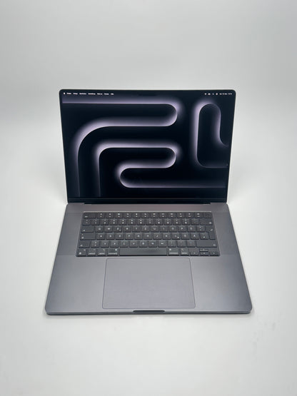 Apple MacBook Pro 16 Zoll | M3 Pro | 2023 | 1 TB SSD | 18 GB RAM | Space Schwarz