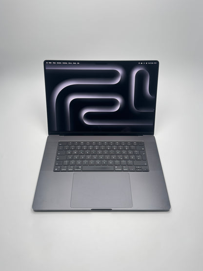 Apple MacBook Pro 16 Zoll | M3 Pro | 2023 | 1 TB SSD | 18 GB RAM | Space Schwarz