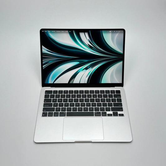 Apple MacBook Air 13,6 Zoll | M2 CPU | 2022 | 256 GB SSD | 8 GB RAM | Silber - D&S Resell GbR