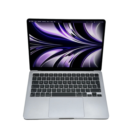Apple MacBook Air 13,6 Zoll | M2 CPU | 2022 | 256 GB SSD | 8 GB RAM | Space Grau
