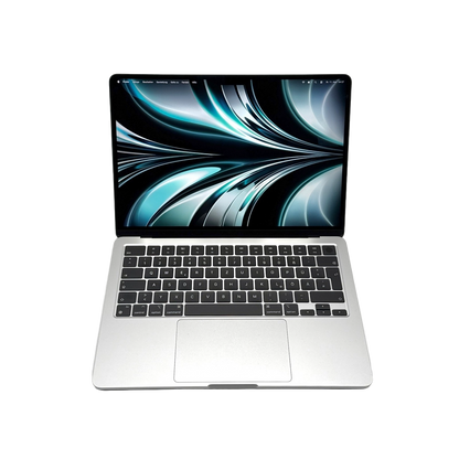 Apple MacBook Air 13,6 Zoll | M2 CPU | 2022 | 256 GB SSD | 8 GB RAM | Silber