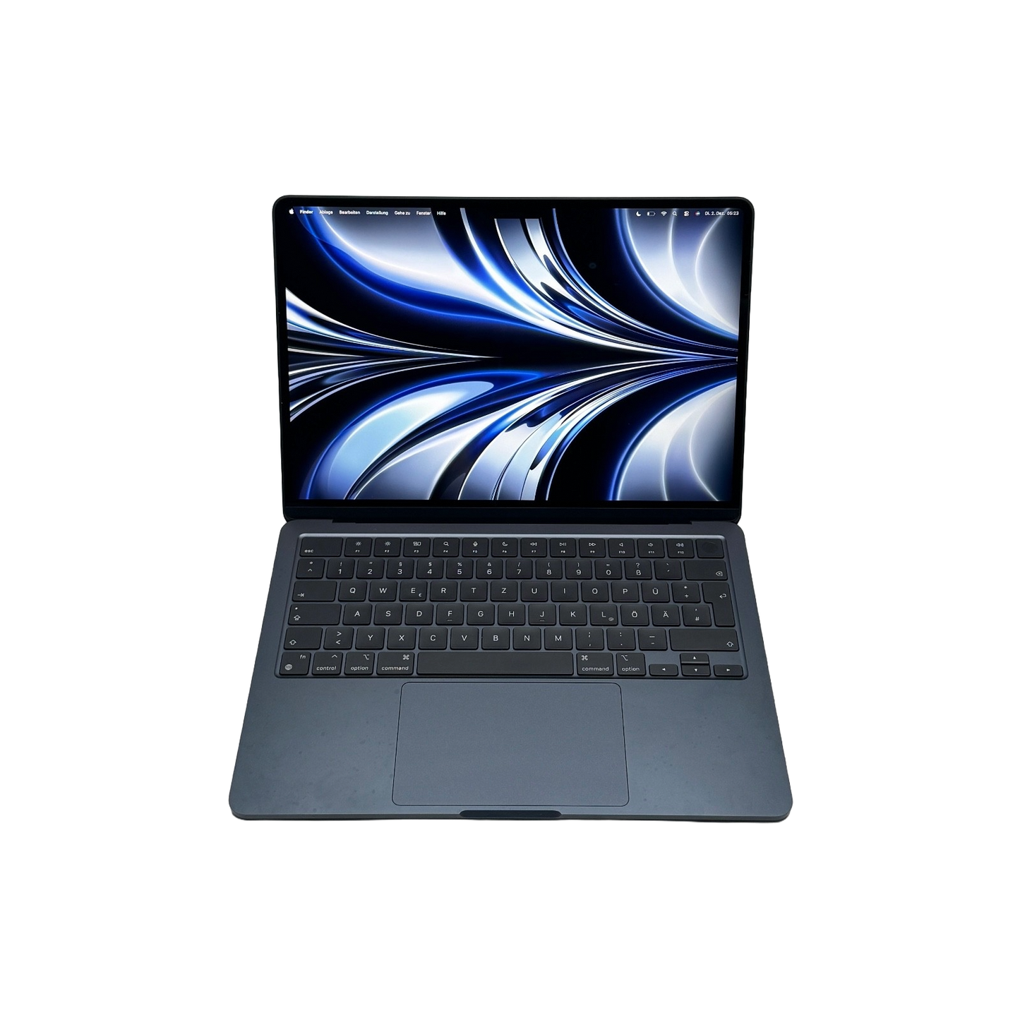 Apple MacBook Air 13,6 Zoll | M2 CPU | 2022 | 256 GB SSD | 8 GB RAM | Midnight