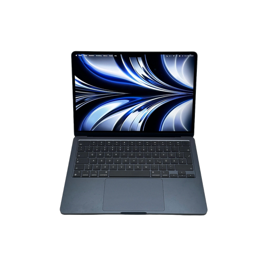 Apple MacBook Air 13,6 Zoll | M2 CPU | 2022 | 256 GB SSD | 8 GB RAM | Midnight