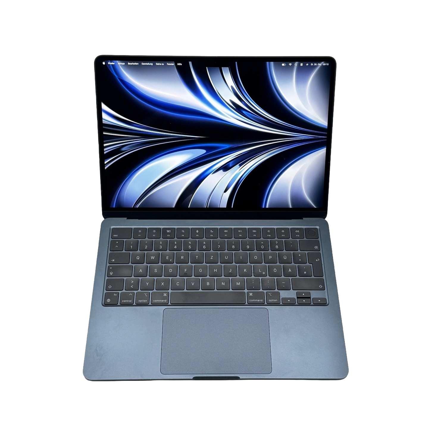 Apple MacBook Air 13,6 Zoll | M2 CPU | 2022 | 256 GB SSD | 8 GB RAM | Midnight